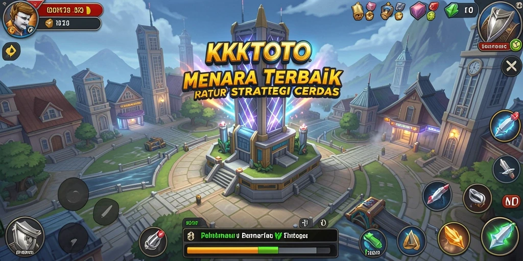 Tampilan gameplay KPKTOTO yang seru dan menantang di Tower Defense.
