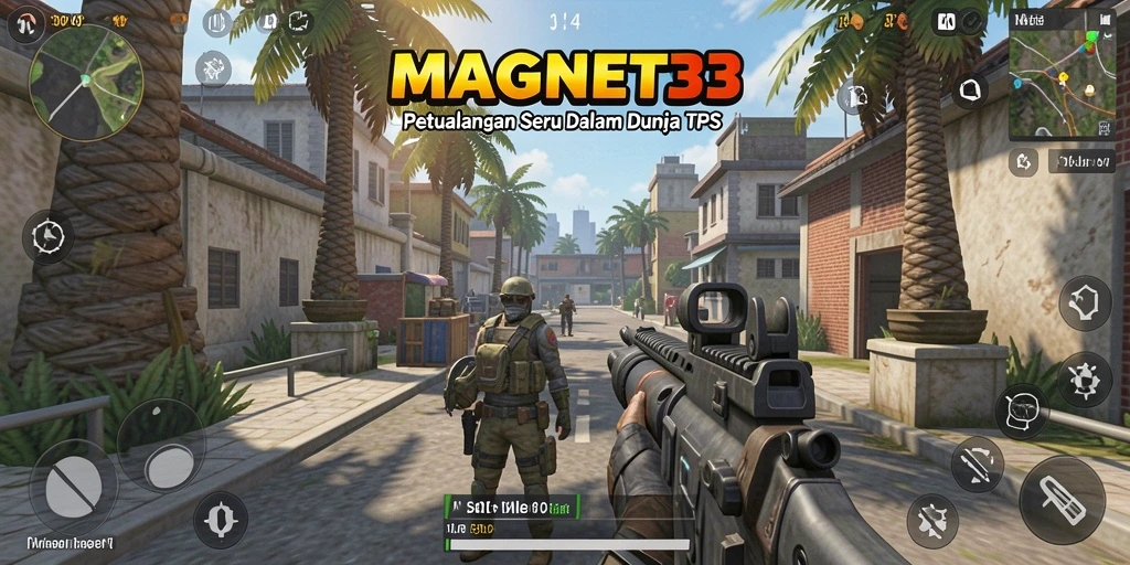 Tampilan memukau dari gameplay seru MAGNET33.