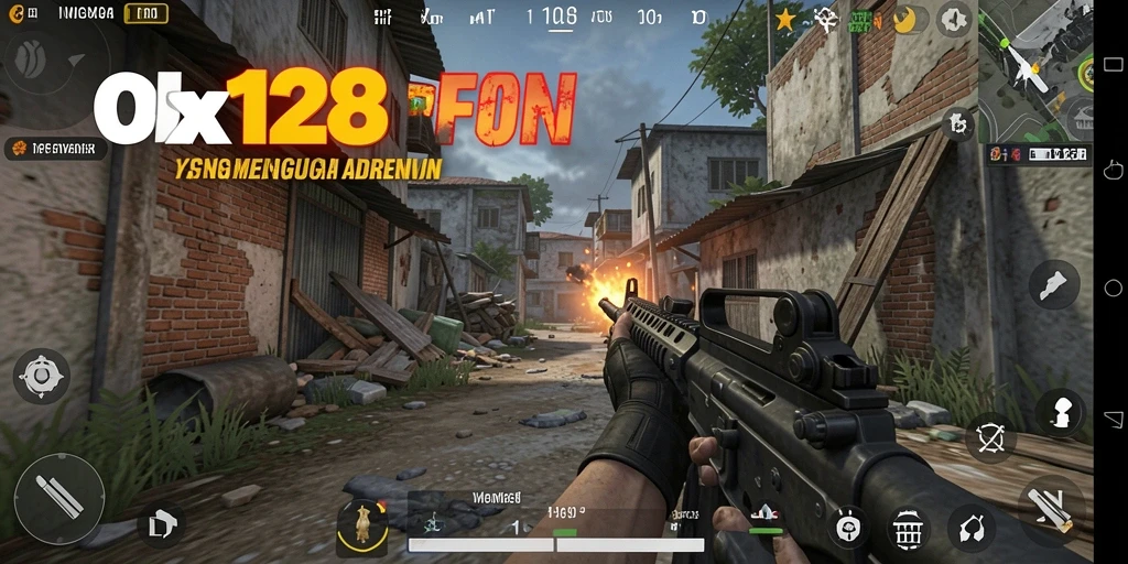 Tampilan gameplay OLX128 yang menakjubkan dan mendebarkan.