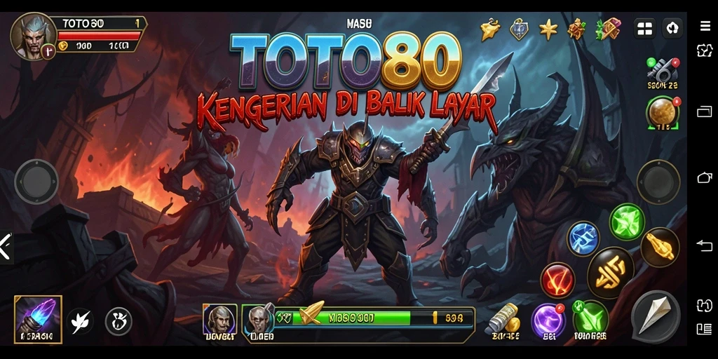 Tampilan gameplay menegangkan dalam suasana Horror yang mencekam.