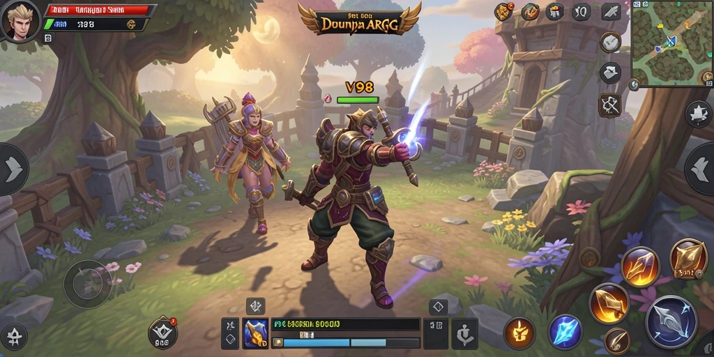 Menampilkan aksi seru dan grafis menawan dalam gameplay ARPG.
